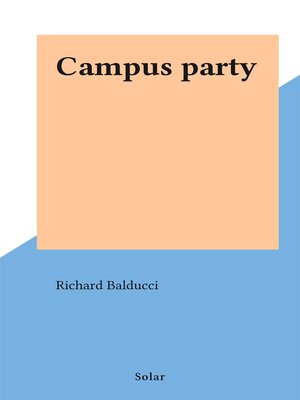 cover image of Campus party